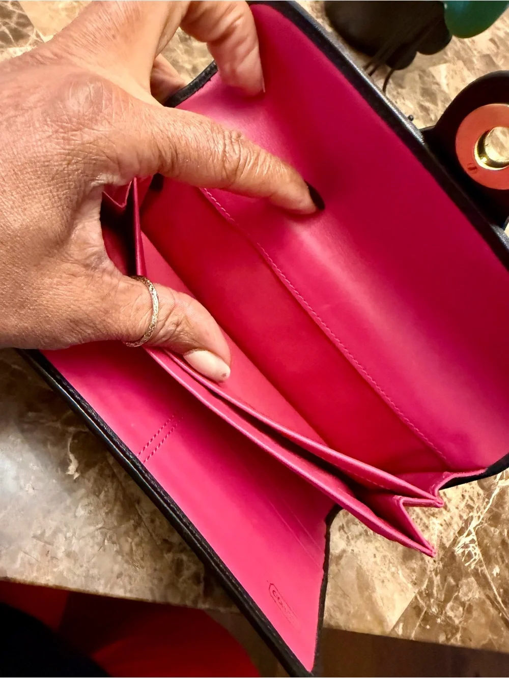 EUC Coach Legacy Turnlock Wallet